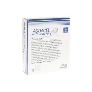 Aquacel Ag Extra ConvaTec Apósito De Hidrofibra De 5 X 5 CM Caja